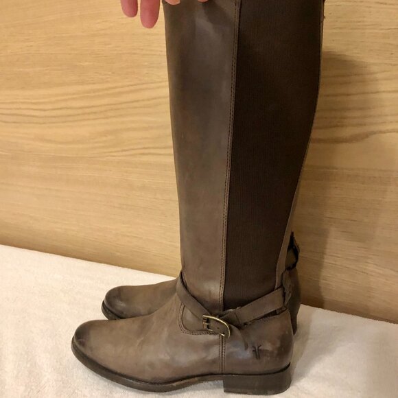 FRYE BELTED TALL INSIDE ZIP - Picture 3 of 10